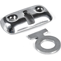 Крючок-проушина для кранцев Easterner 49х26 мм нерж сталь (C11575)